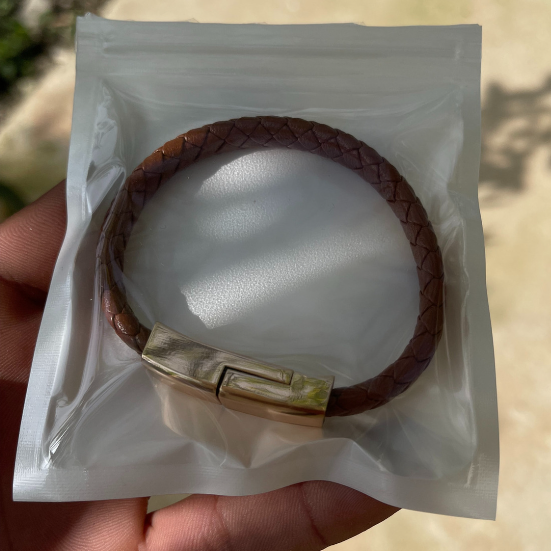 Leather Bracelet USB Cable